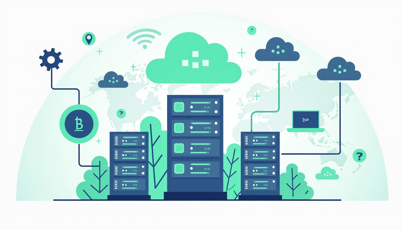 Cloud Server Illustration