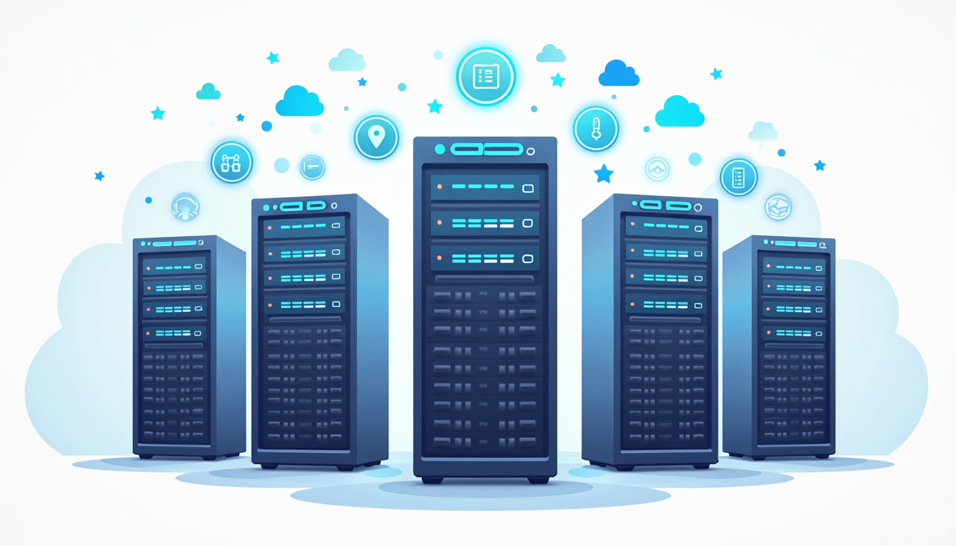 Dedicated Server Illustration