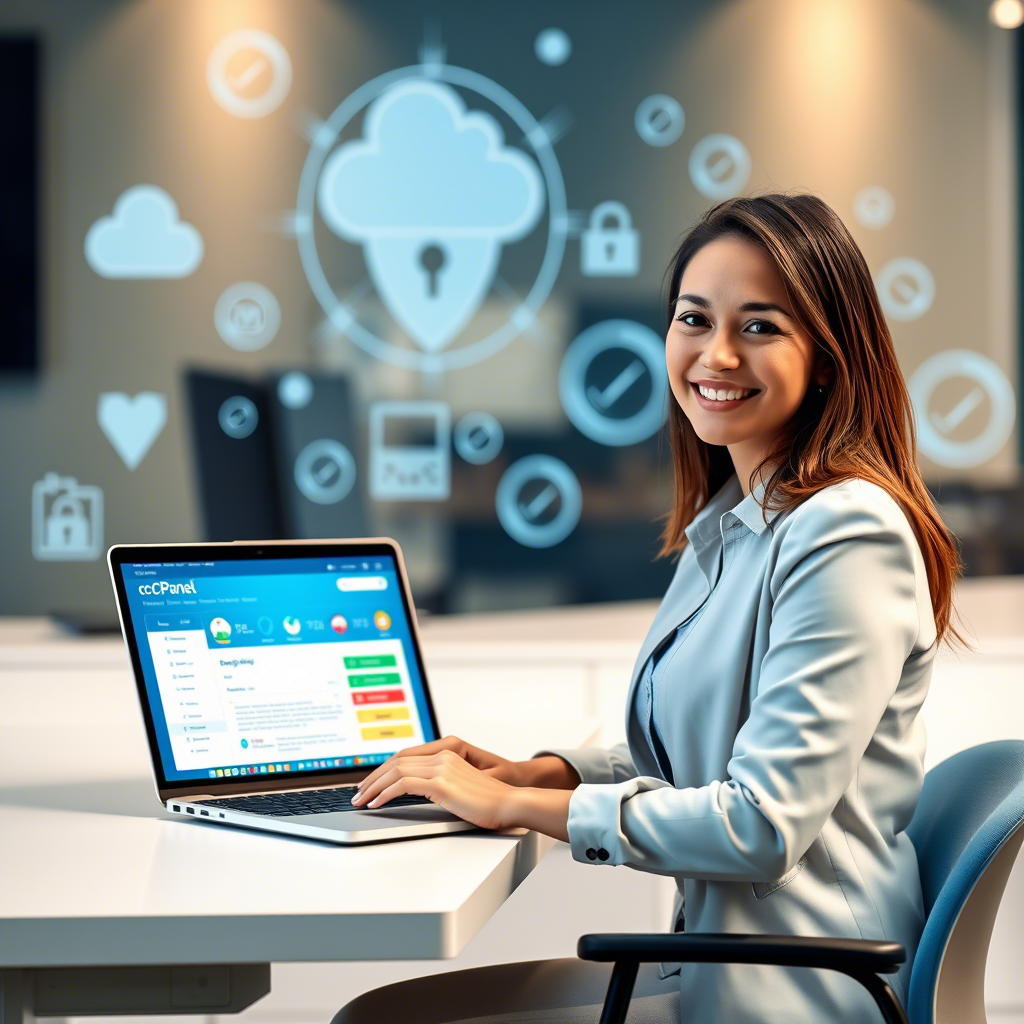 cPanel Reseller Hosting Illustration